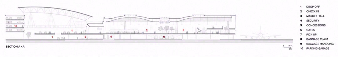 波特兰国际机场主航站楼扩建工程丨美国波特兰丨ZGF 建筑事务所-62