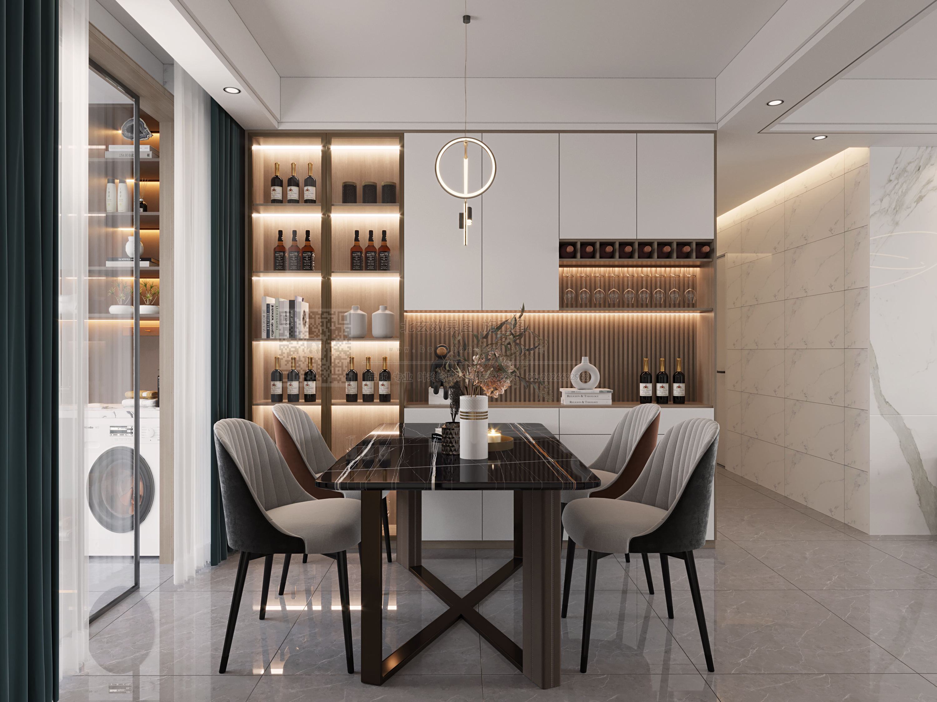 现代平层设计典范 · 强大小宇宙的温馨家园-5