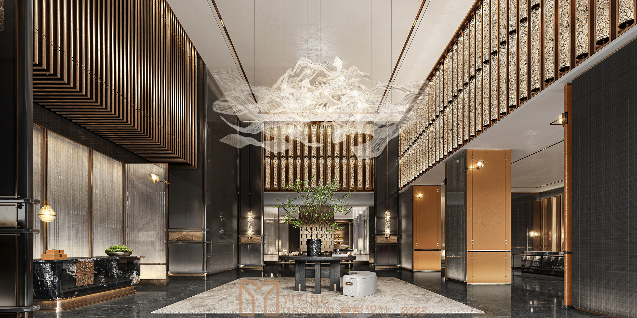 星级酒店┃华邑酒店┃效果图-0