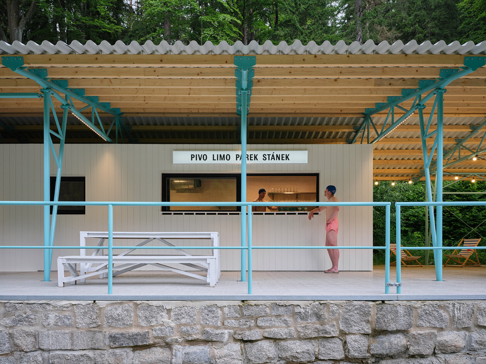 森林泳池,捷克丨Mjölk architekti + Marie Vondráková-30