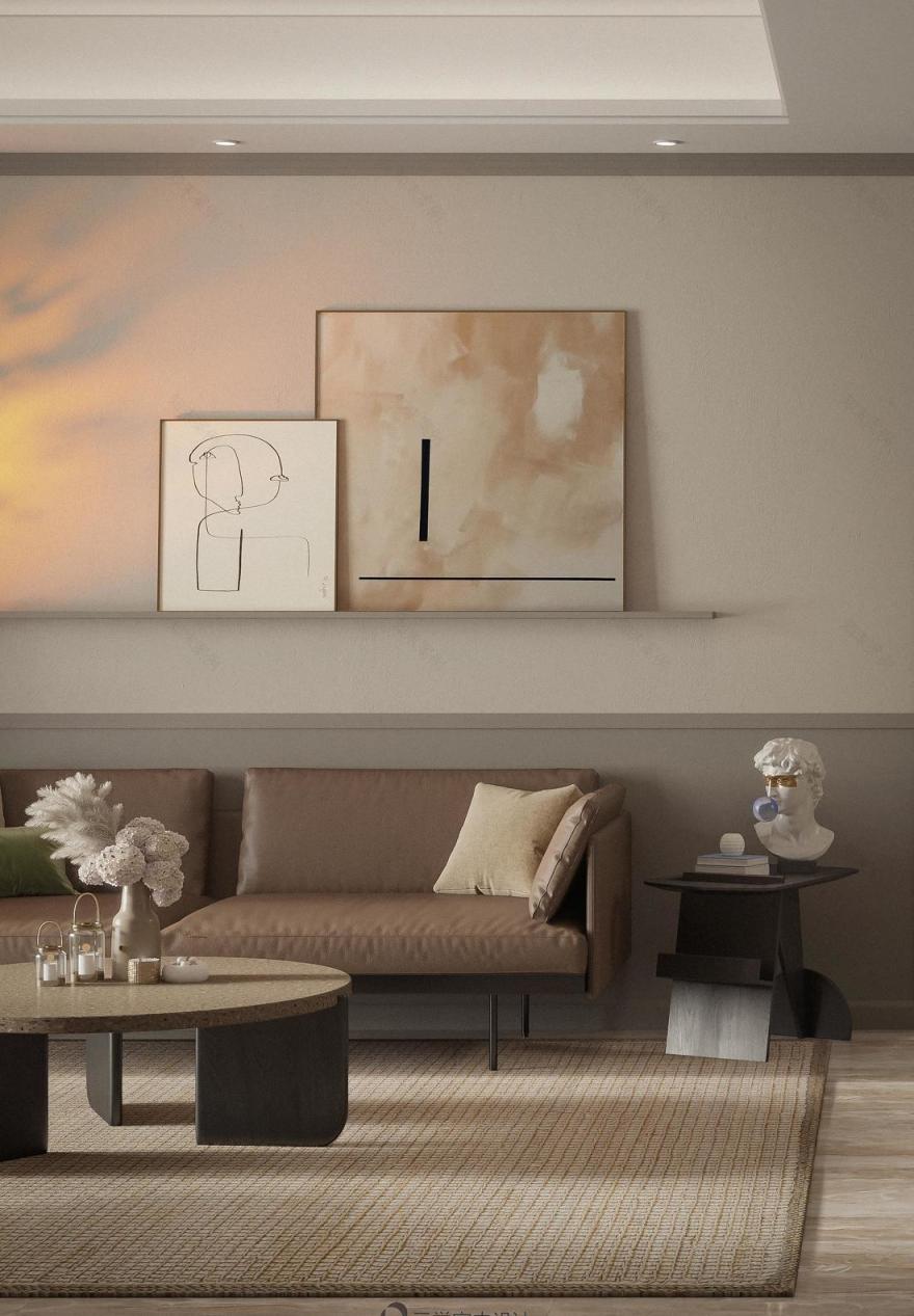 南京西路大平层法式清新精致女孩住宅设计丨中国南京-12