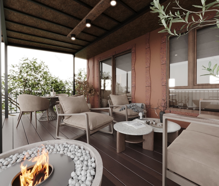 Restaurant Complex Exterior & Interior Design 220 m/2-21