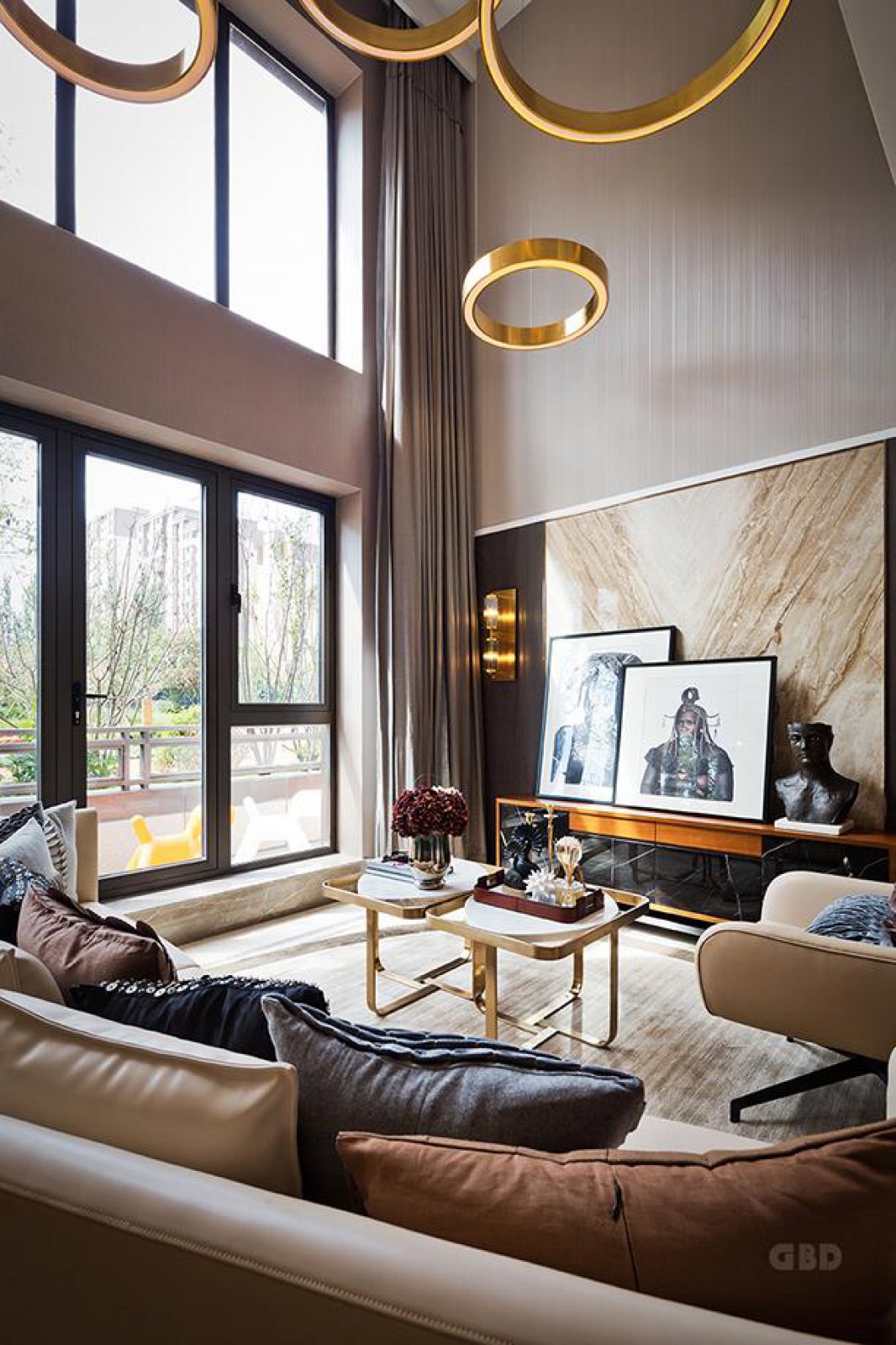 台湖公园里上叠别墅  广州GBD设计机构-0