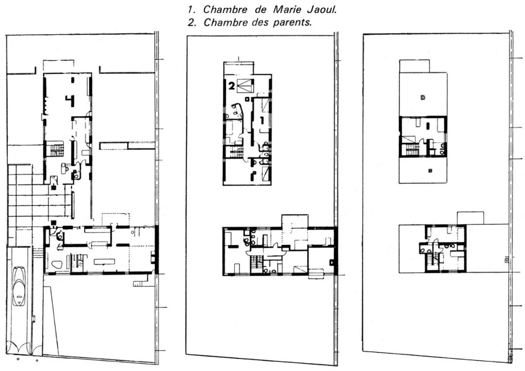 Maisons Jaoul 私人住宅设计丨法国巴黎丨勒·柯布西耶-49