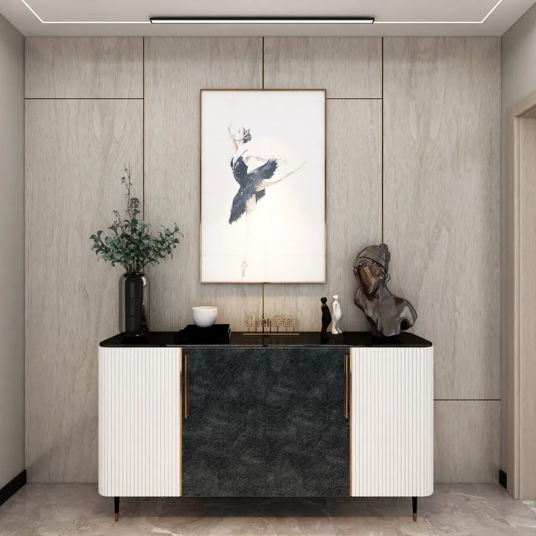 蟠龙小区新中式+现代极简设计丨中庭装饰集团-20