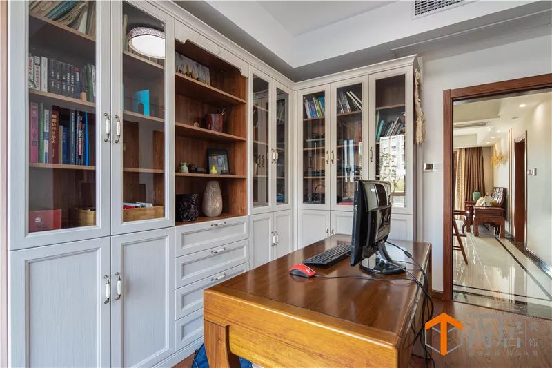 金浦御龙湾 138㎡现代中式家装，古雅与简约共生-38