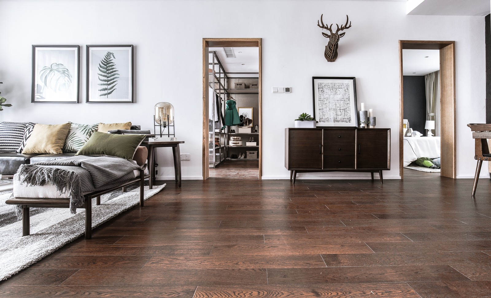 招商海德公学 E 地块 120㎡现代样板间-3