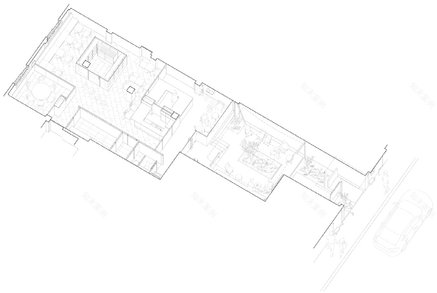 模糊室内与花园的边界 椿 氹边建筑-16