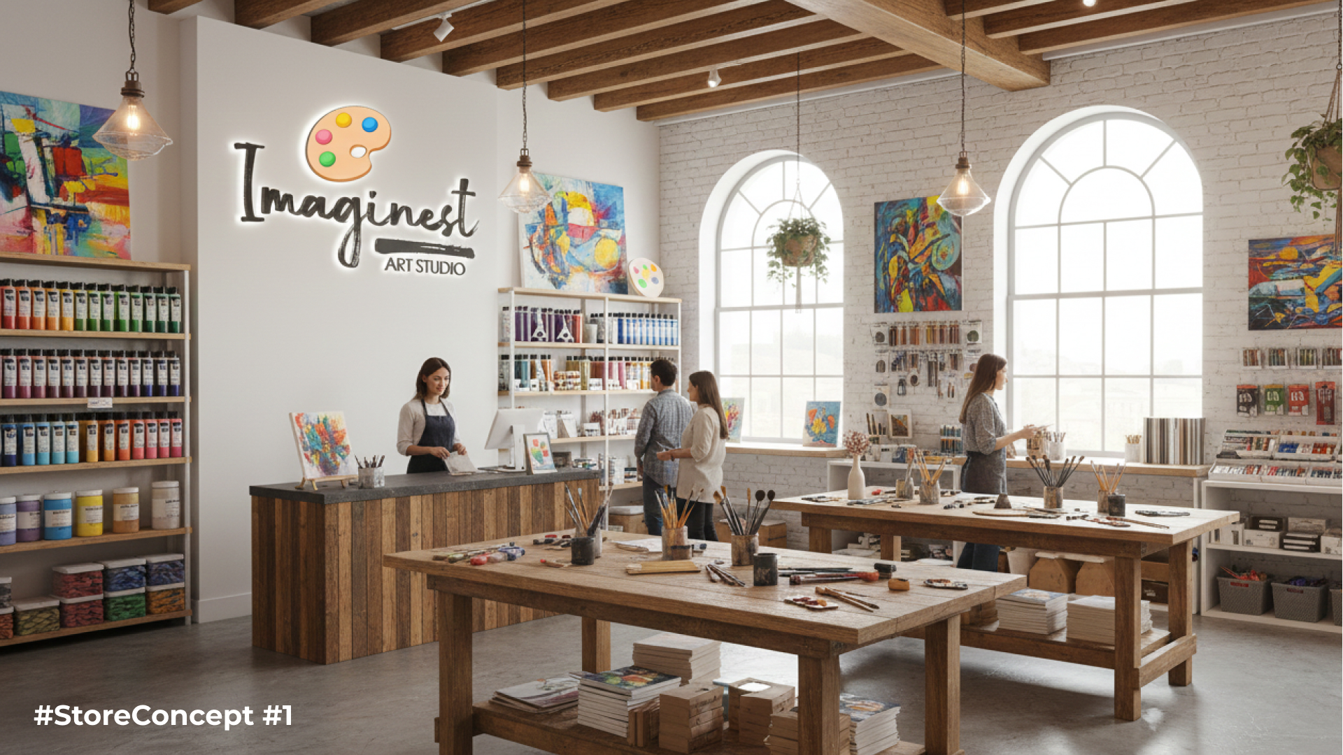 ImagiNest – Art Studio & Café Branding-33