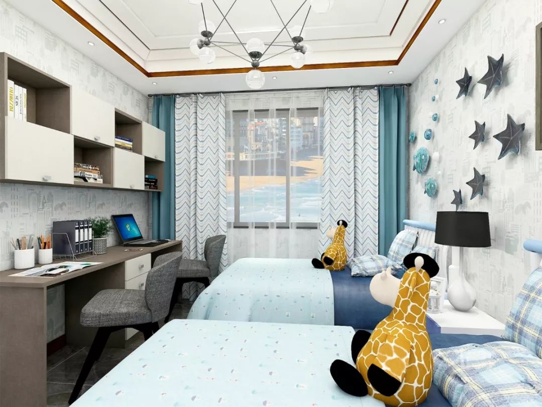 打造孩子的“魔法城堡”——志邦网红儿童房设计-42