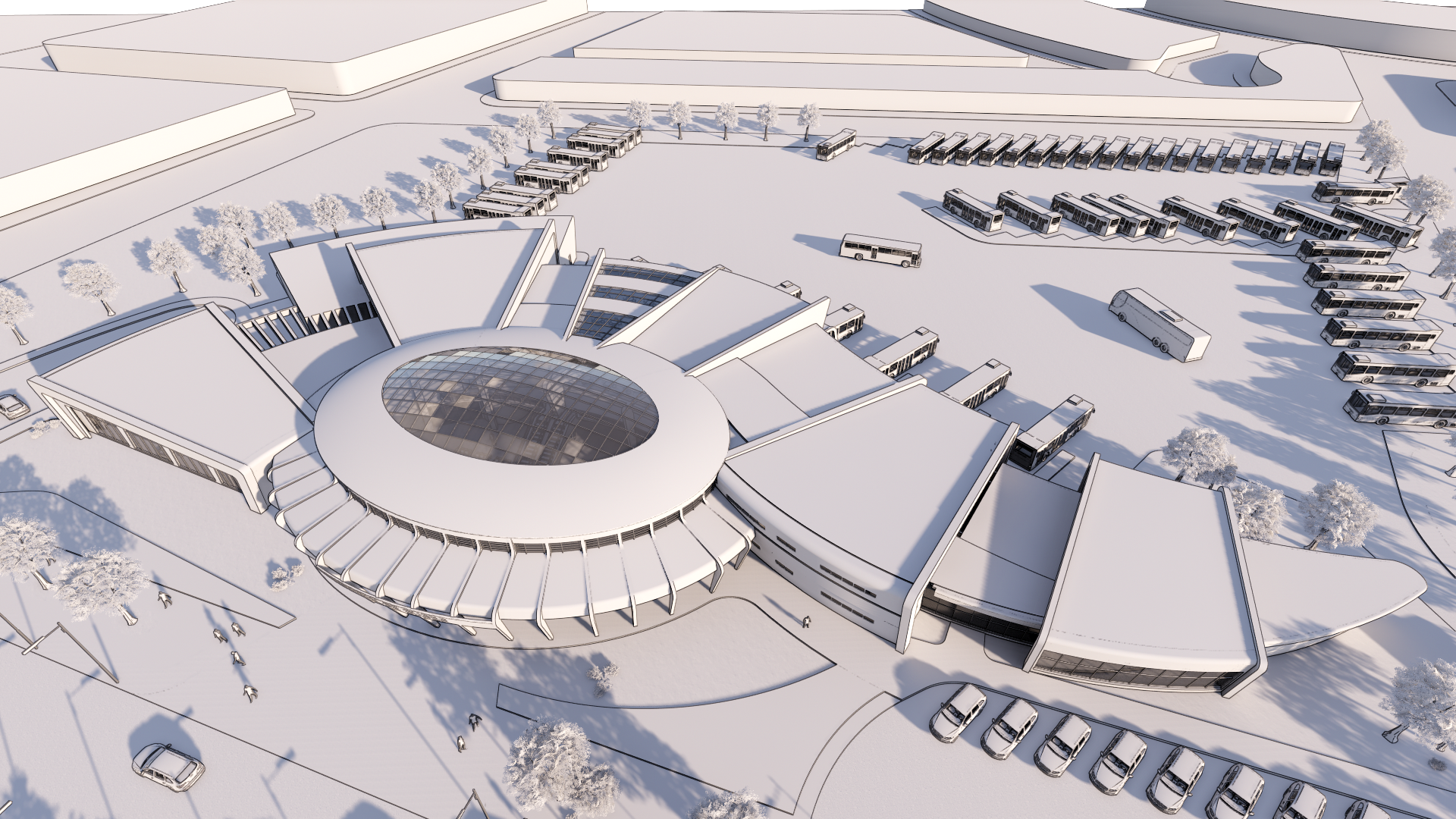 公交车终点站设计丨Eddy Laura Flores-18