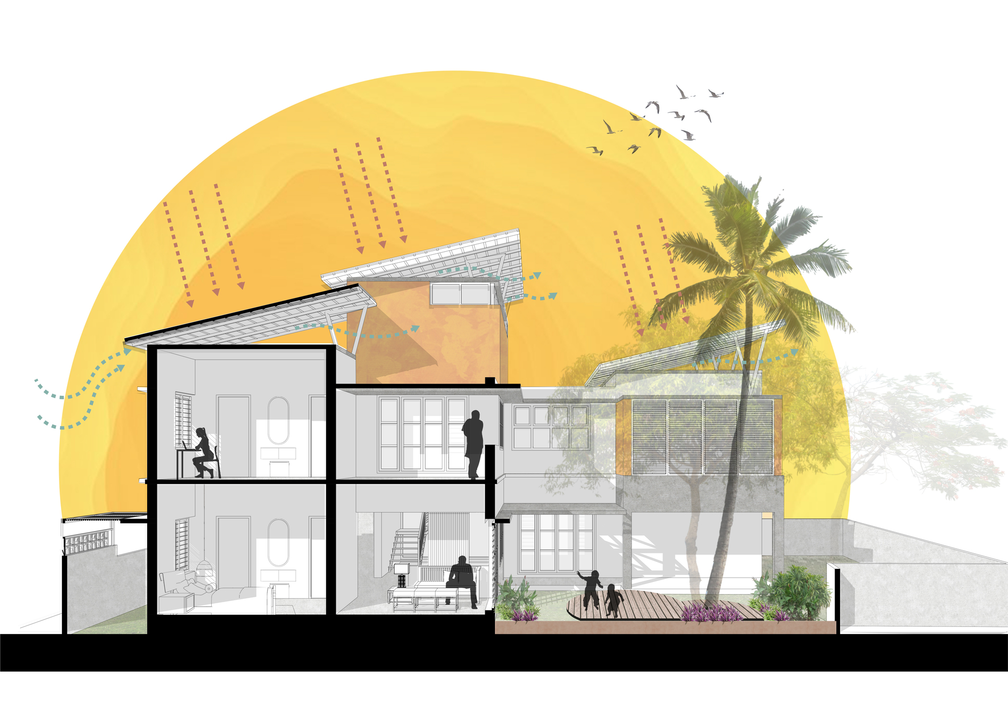 亚伦的庭院丨印度丨The Design Room-32