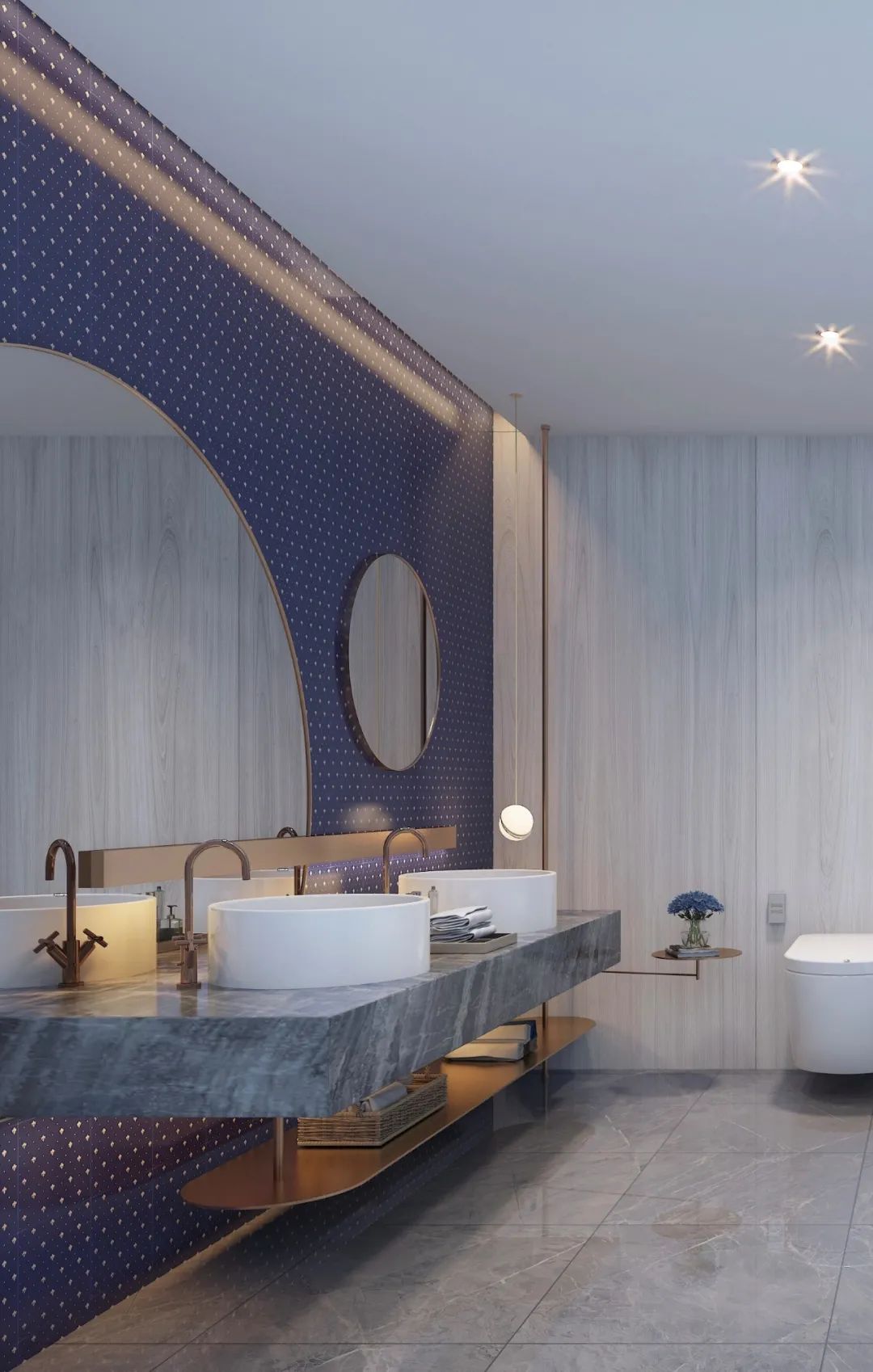 《岭南盛世大刘宅》 | 现代轻奢,打造高级感别墅私宅设计-47