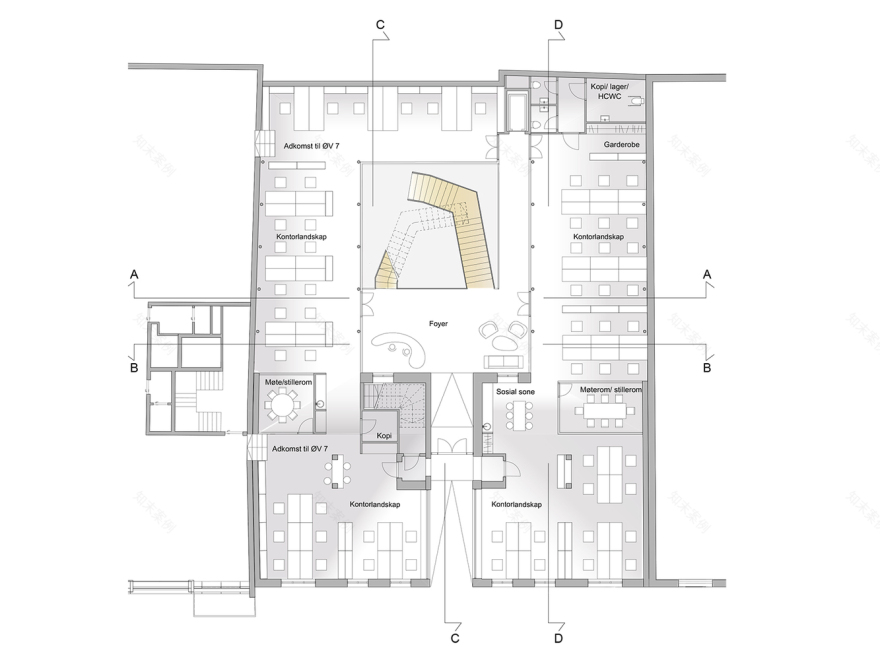 奥斯陆翻新办公楼-30