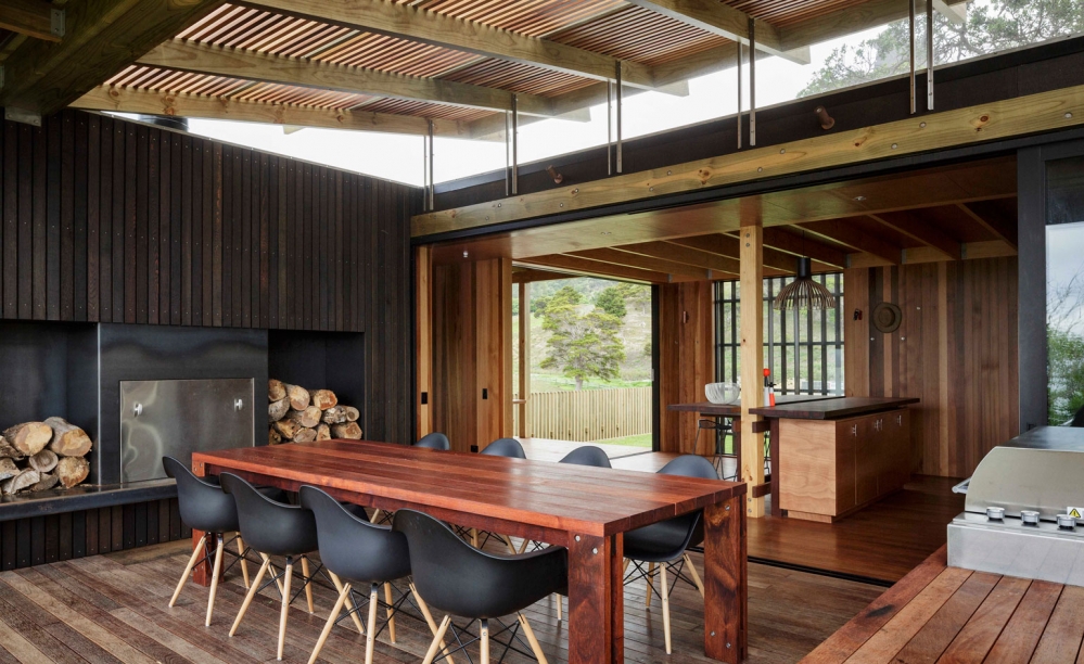 豪华别墅 现代风格[别墅] Herbst Architects' sensitive retreat invites New Zealand's great outdoors inside-7