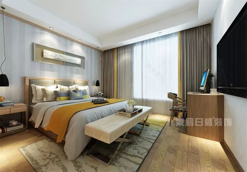 142㎡ 简约风原木色三居室,简单实用又通透大方-21