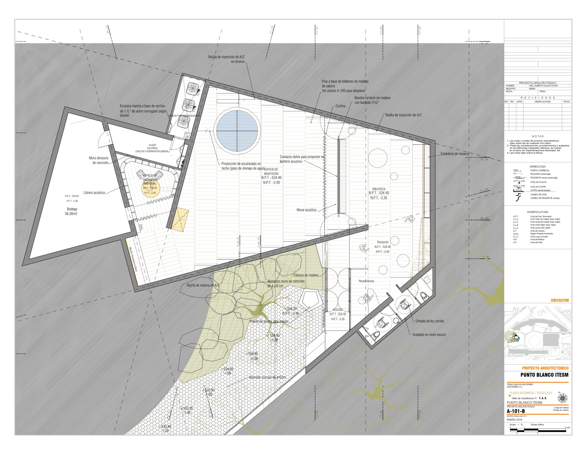 Reflection Space TEC / Taller de Arquitectura X / Alberto Kalach-14