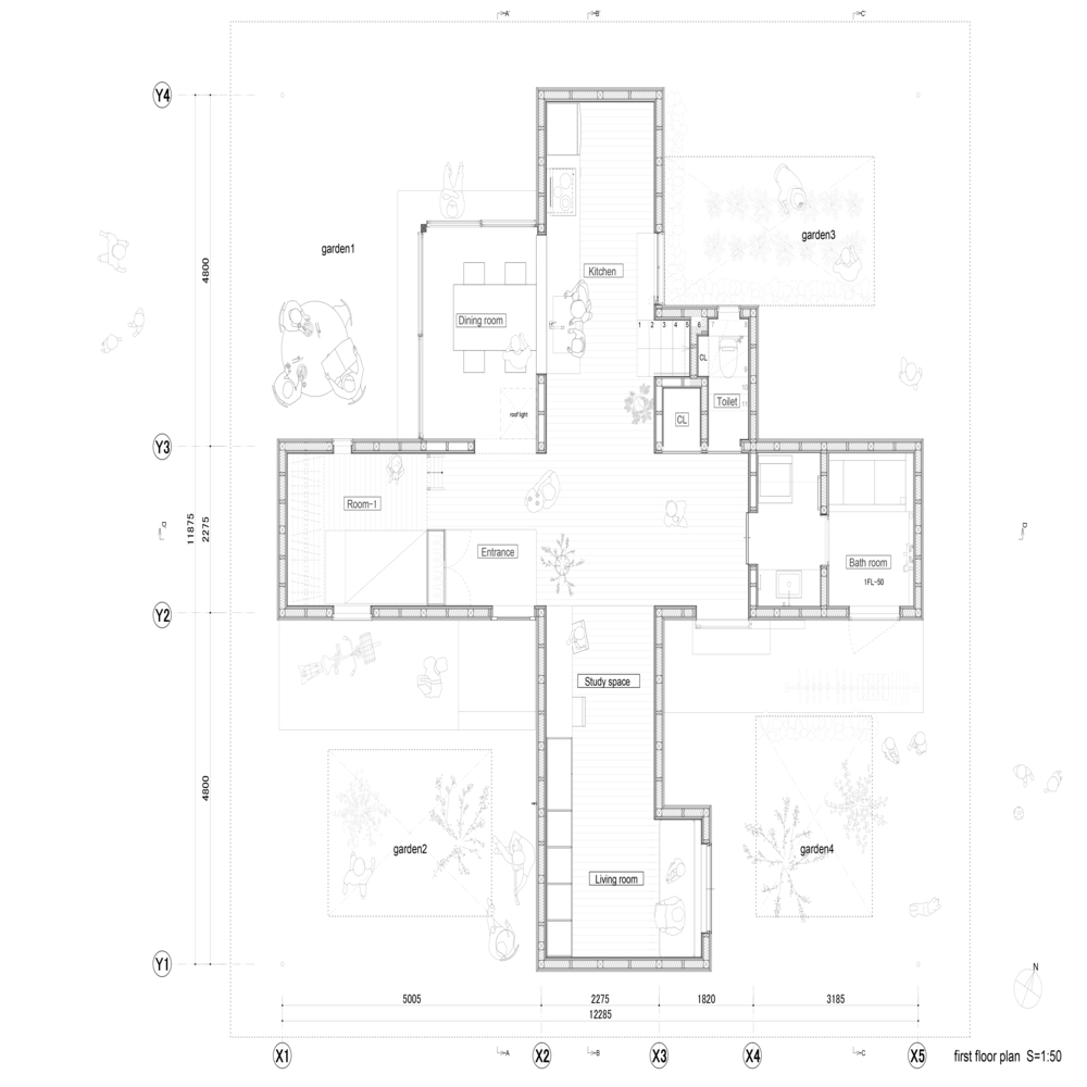 日本 Kasa House | 融入农田环境的住宅设计-13