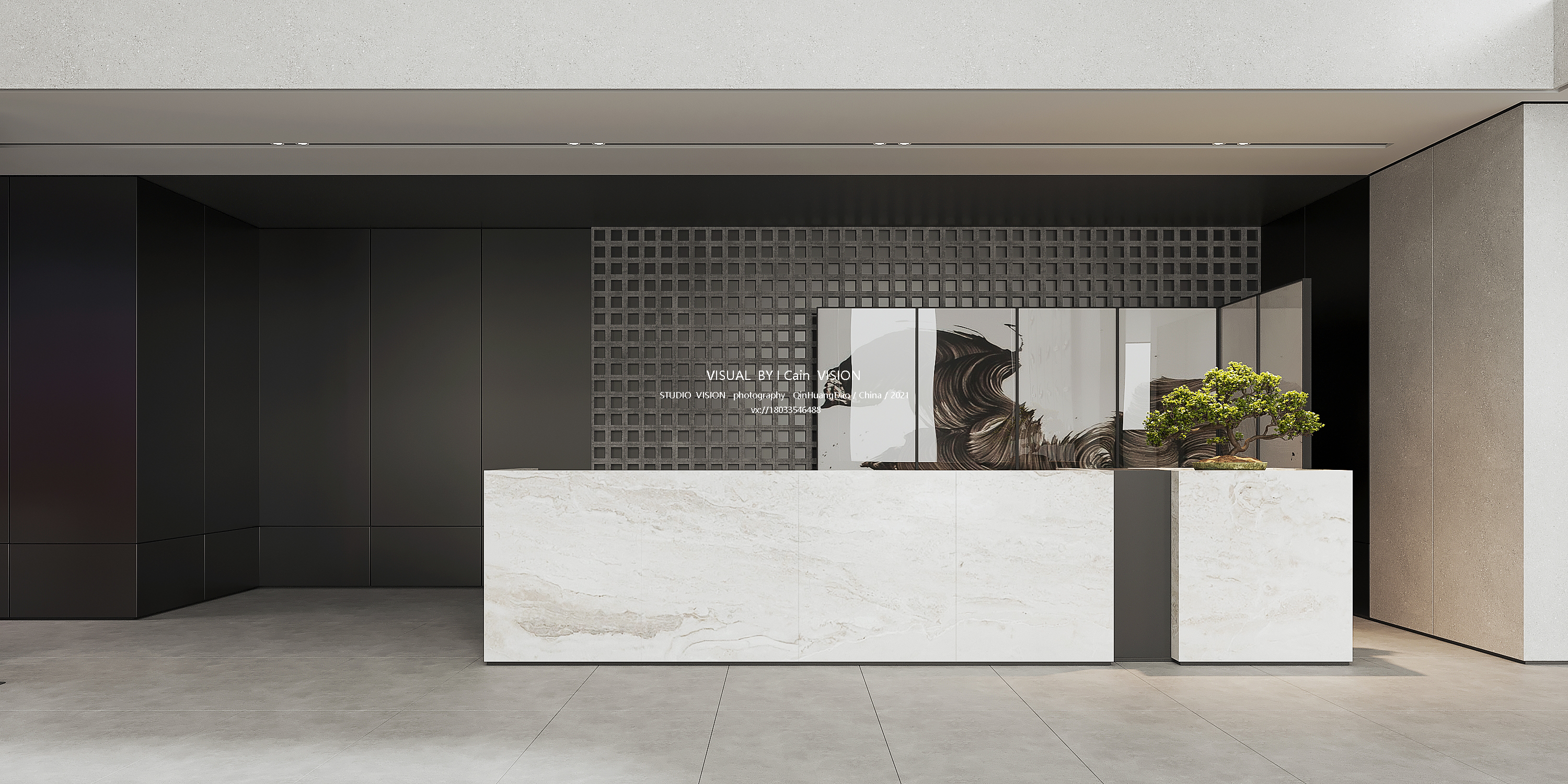 INITIALSTUDIO 商业办公大厅表现丨Cain-4