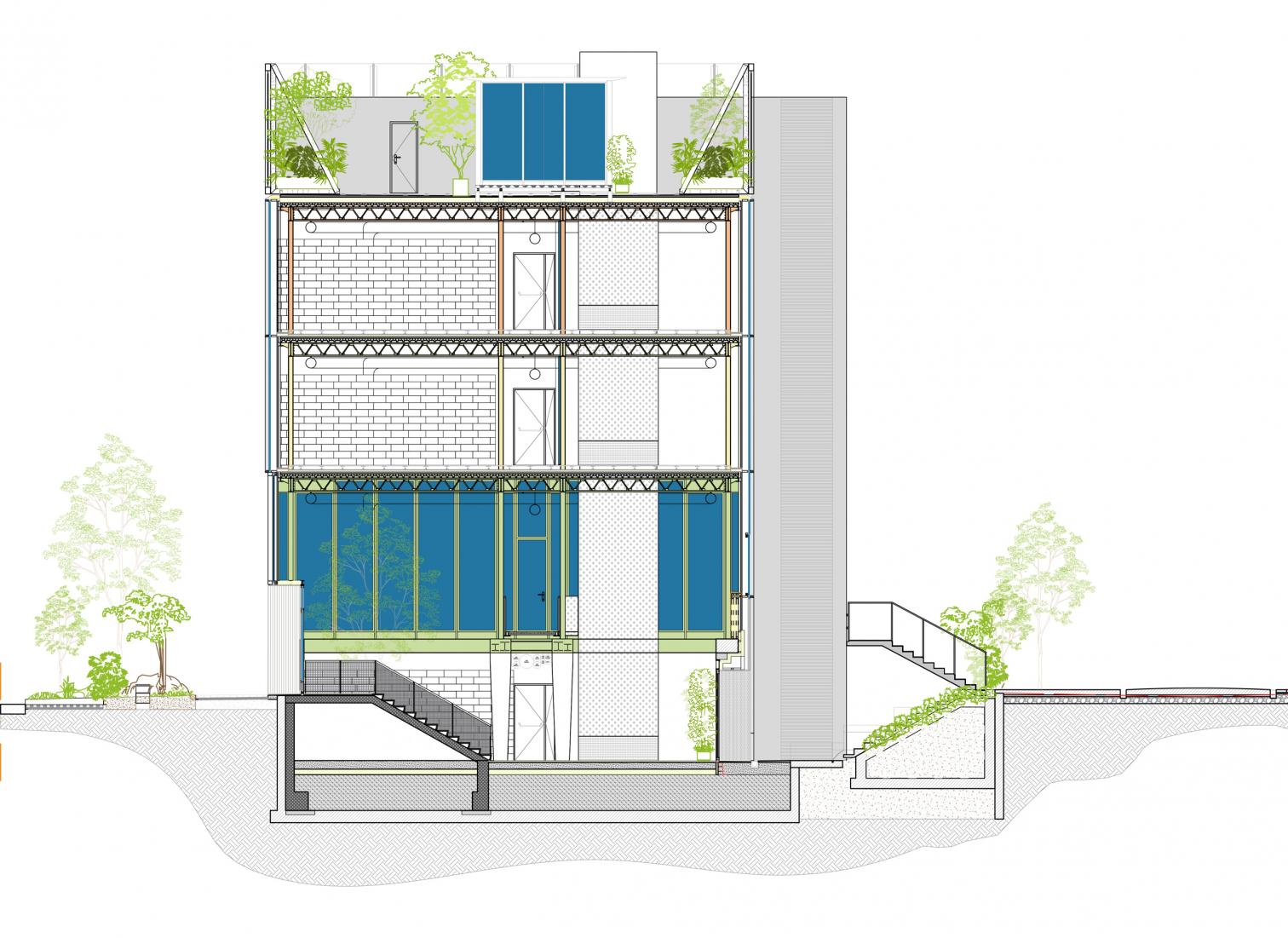 米兰 Bicocca 超级实验室办公楼丨意大利米兰-25
