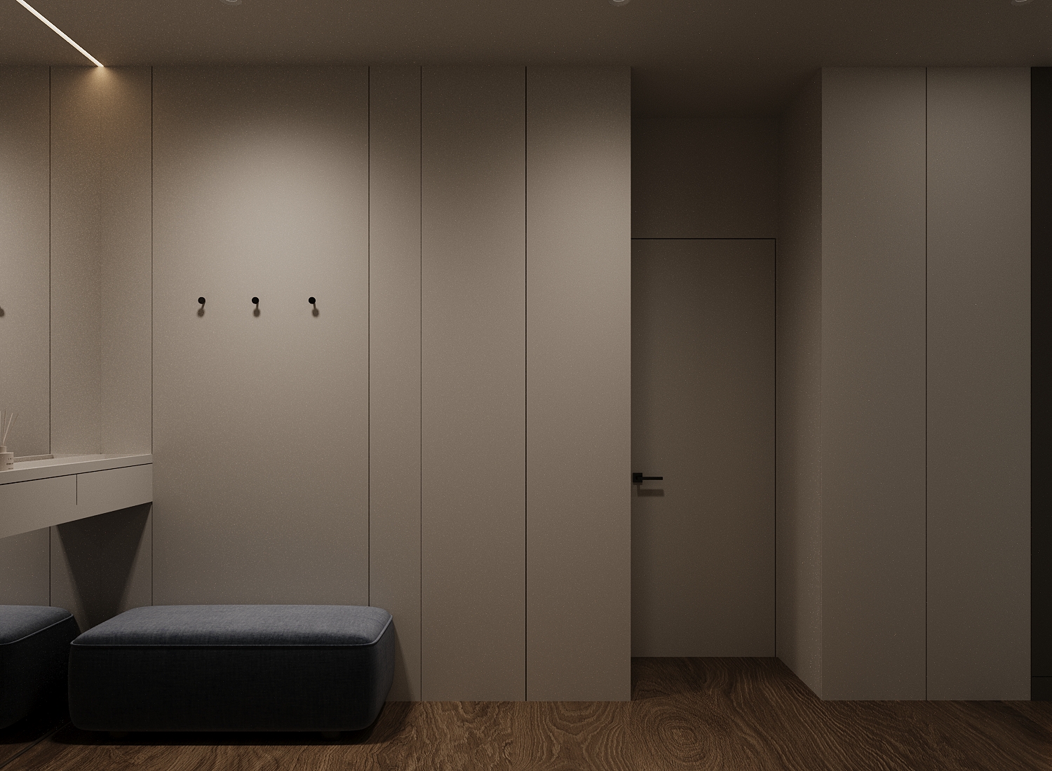 Minimalist Small Apartment | Warm Neutral Interior-11