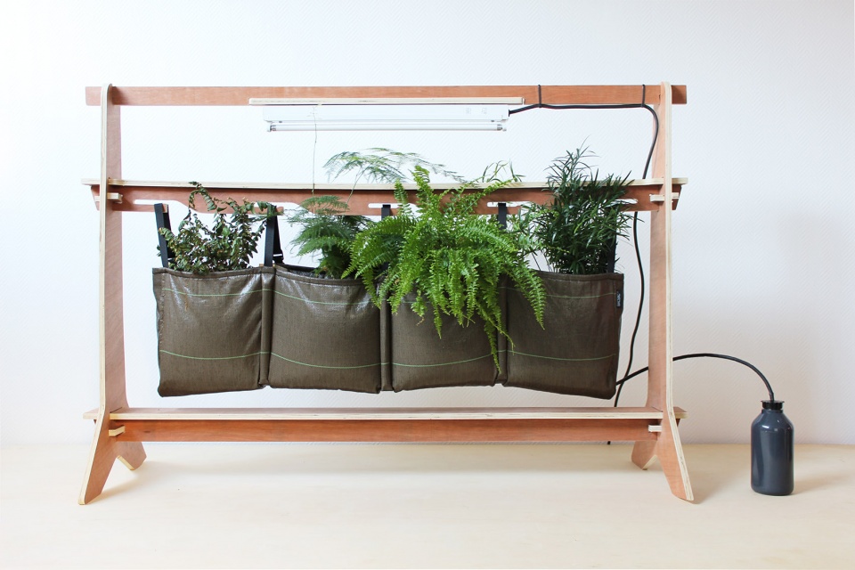 南特大学研究中心绿色立面系统 | 绿意盎然的水培植物模块-10