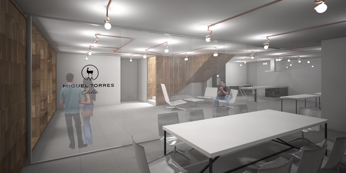 智利酒庄“米格尔·托雷斯品酒室”-7