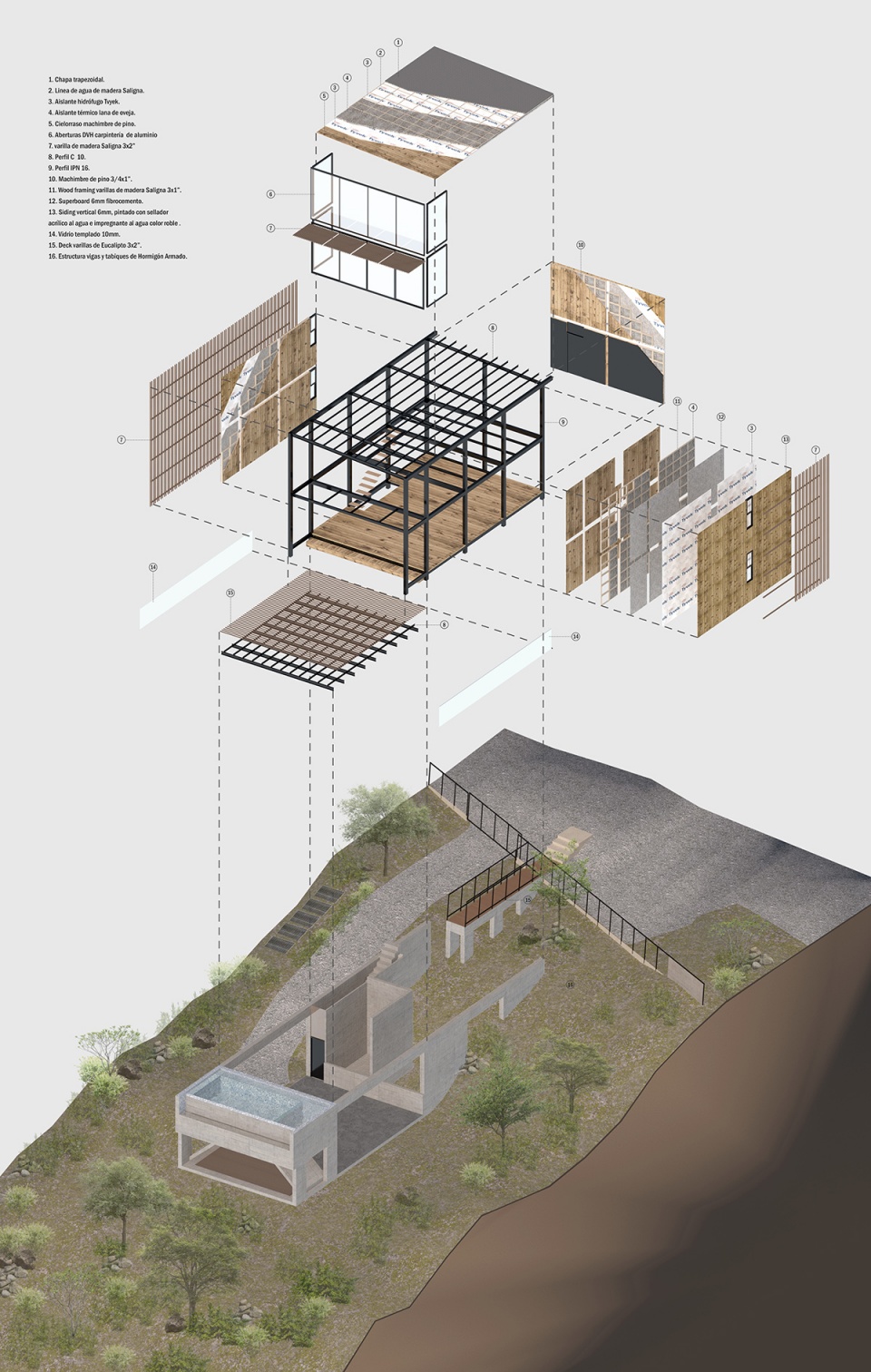 西班牙 Siquiman 周末住宅丨Pablo Senmartin Architects-74