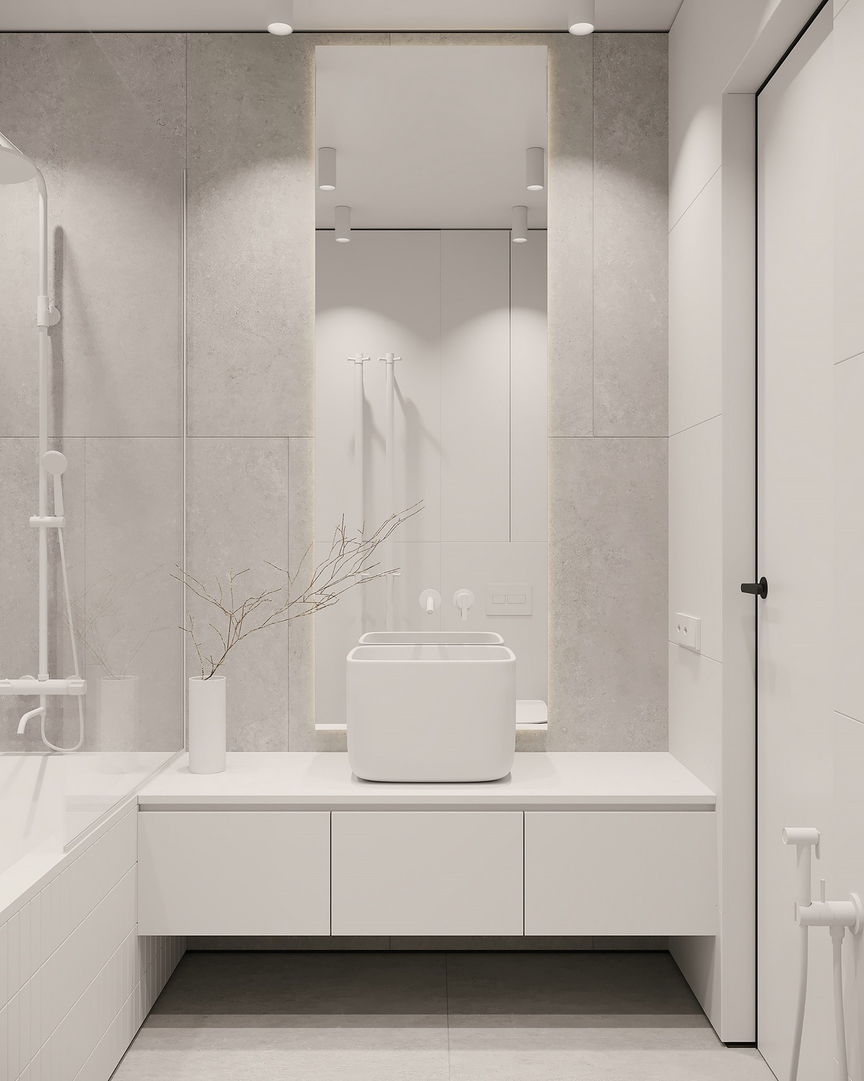 65㎡公寓设计 打造空间的纯粹与自由-17