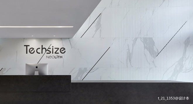 150万元商业展示550平米装修案例·效果图  去繁取简 岩之有物-19