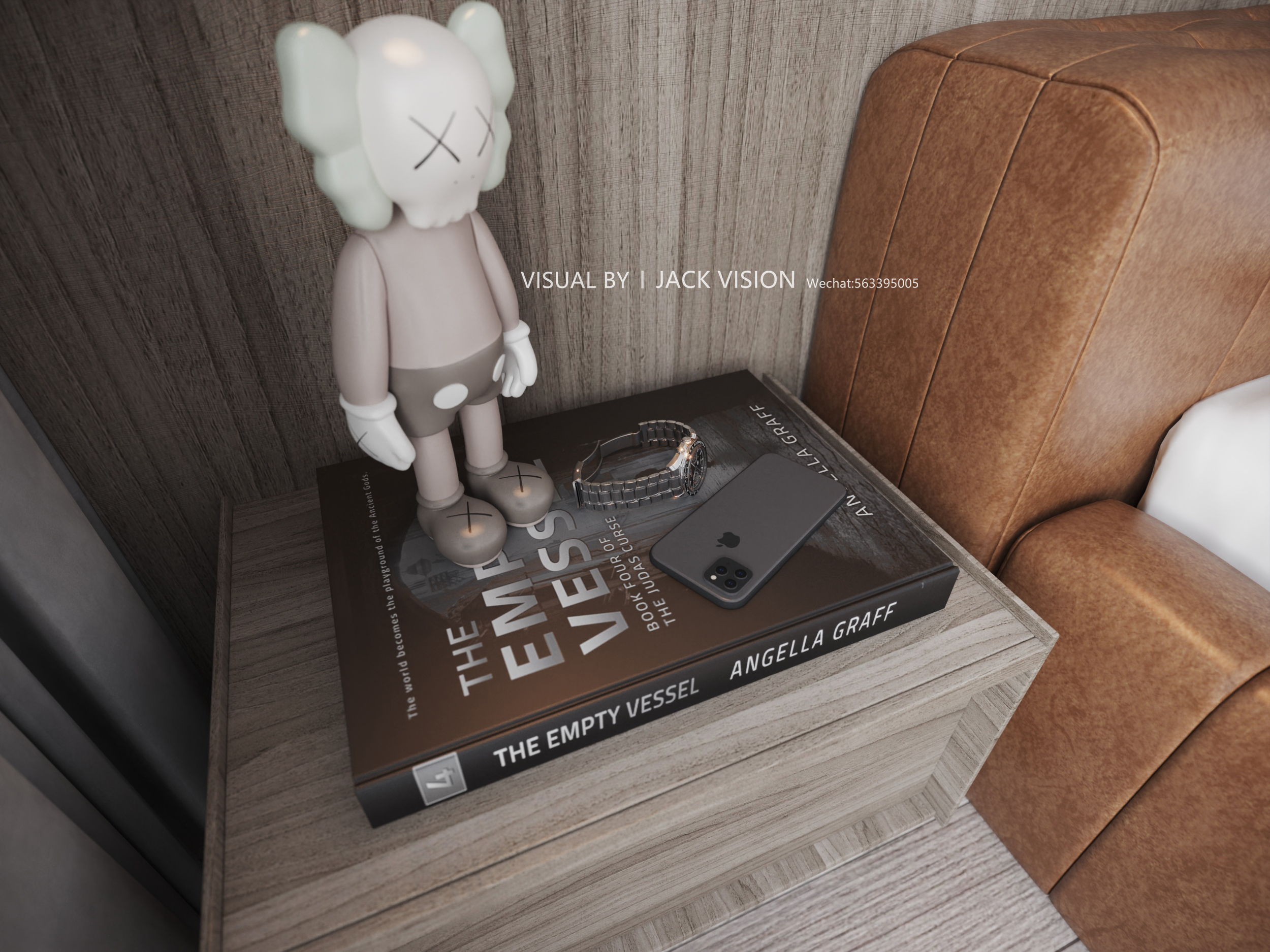 现代极简卧室设计案例-6