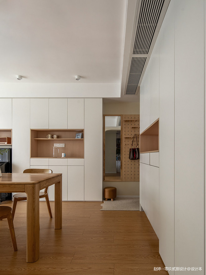 三居95平米装修案例_效果图 - 去客厅化+开放式书房，打造共同学习亲子宅 - 设计本-12