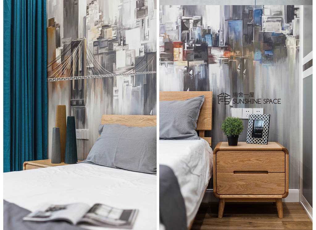 英溪桃源 130㎡北欧现代风家居设计,自然与工业共生的平衡美-68