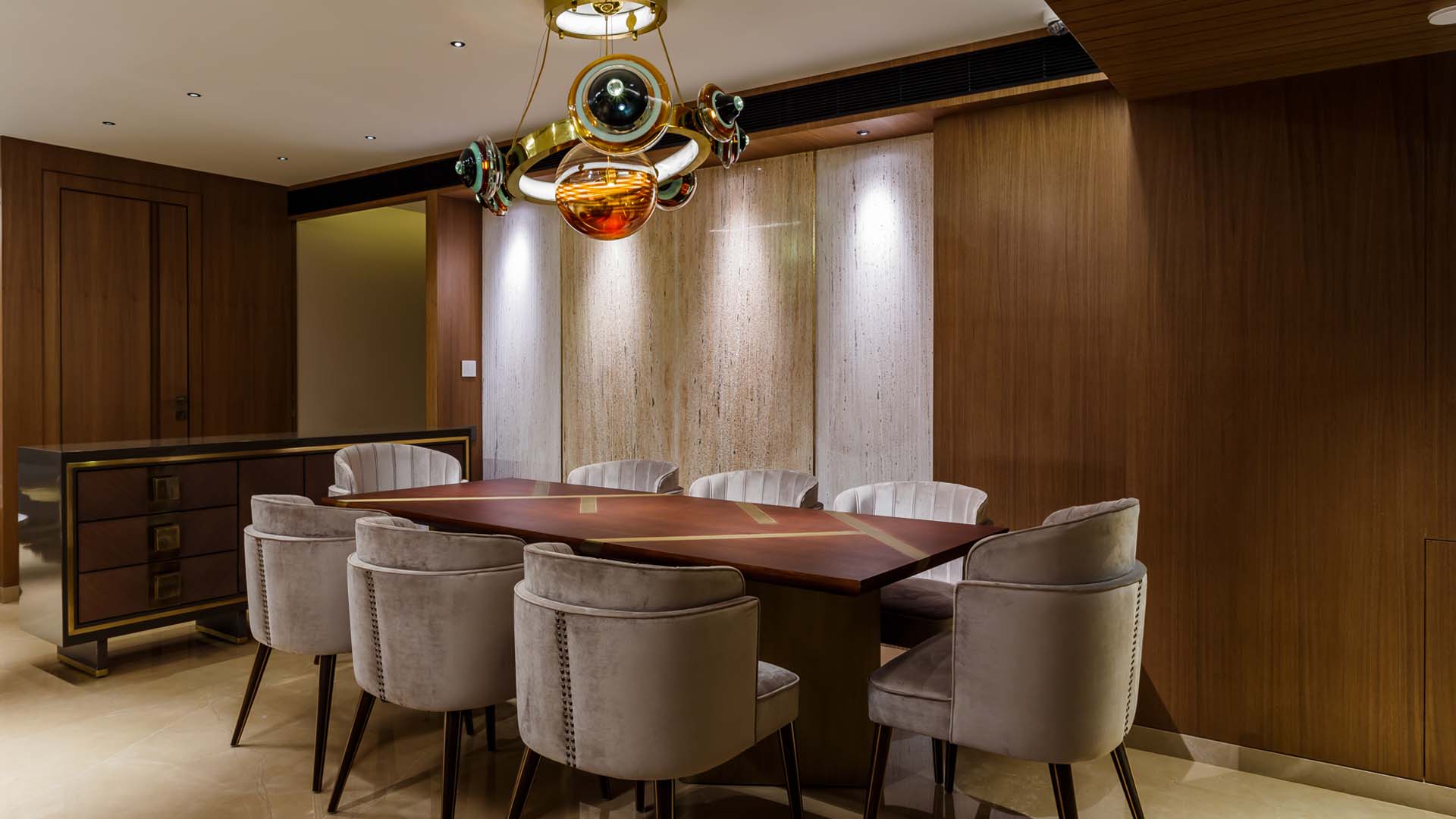 普贾复式住宅·室内设计丨叙利亚德拉丨Sumessh Menon Associates-20