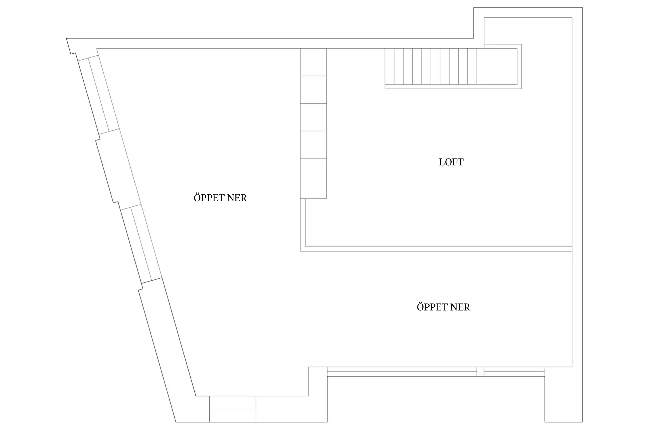 瑞典 71m2 一室公寓 | 极富创意的阁楼设计与温馨氛围-21