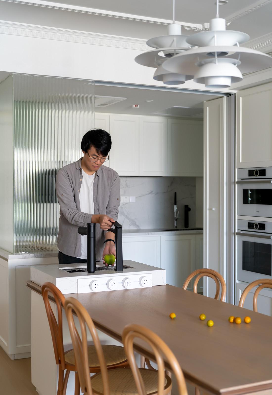 轻法式奶油风·140m²江景平层旧房改造丨中国广州-20