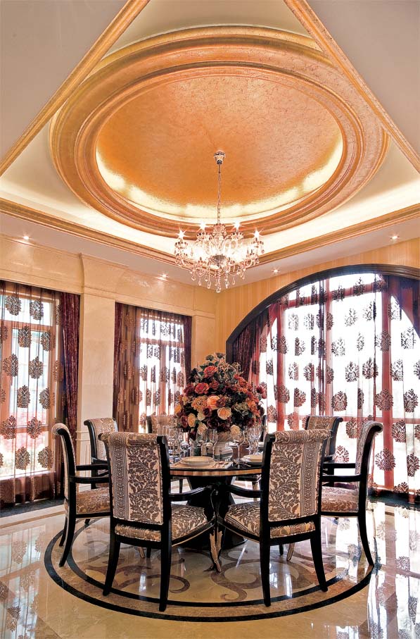 珠江流溪御景花园b b型别墅示范单位 奢华装饰主义风格（修）-5