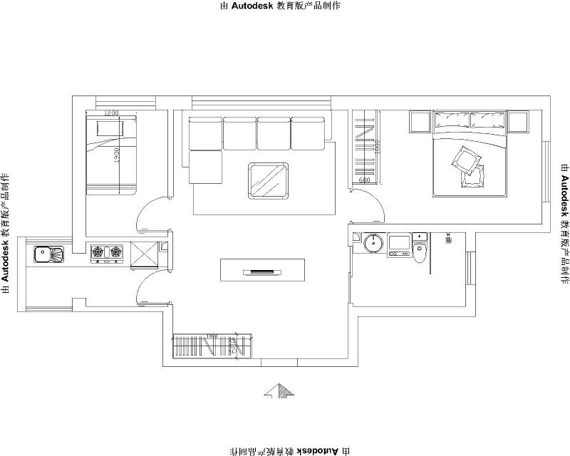 【上海实创装饰】60平咖啡色个性空间 老房改造-9