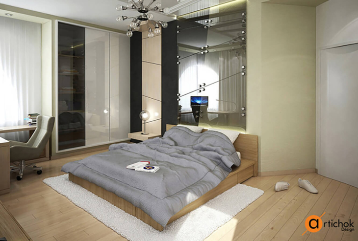 Интерьер круглого дома в эко-стиле - Art-i-chok-20