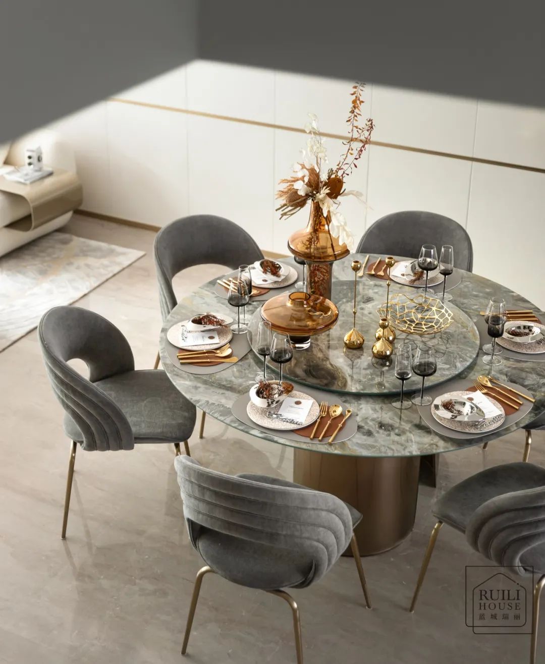 德清凤栖桃源中叠样板间丨中国浙江丨蓝城瑞丽家居-33