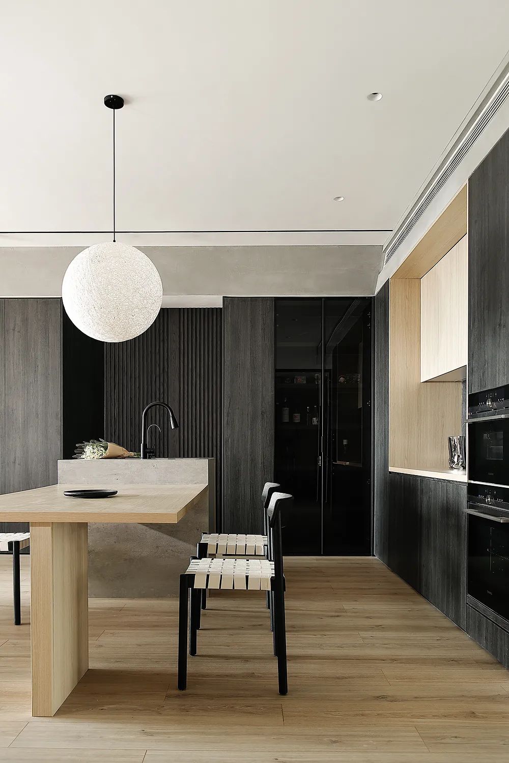 隐于都市的木色温柔 · 涵瑜设计别墅-19