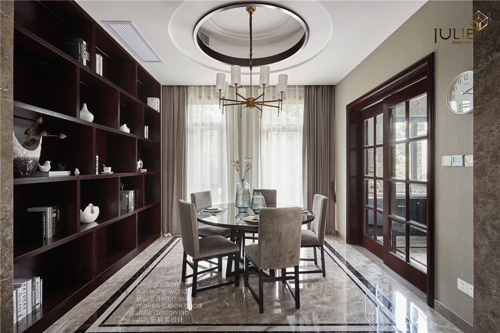 杭州东海闲湖城新中式混搭设计,呈现雅致空间-26