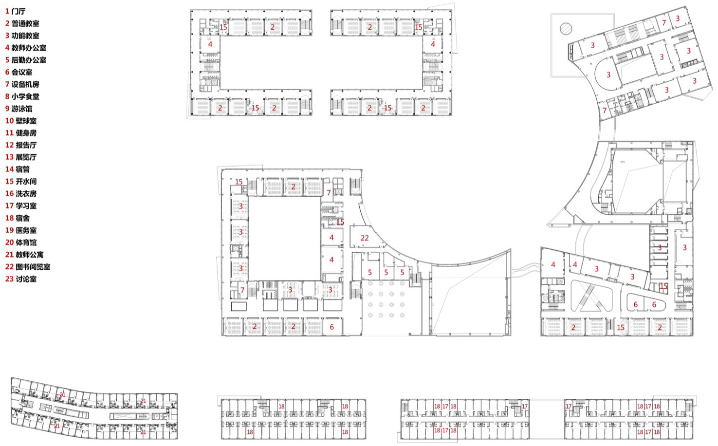 天津光华外国语学校丨中国天津丨天津华汇工程建筑设计有限公司-163