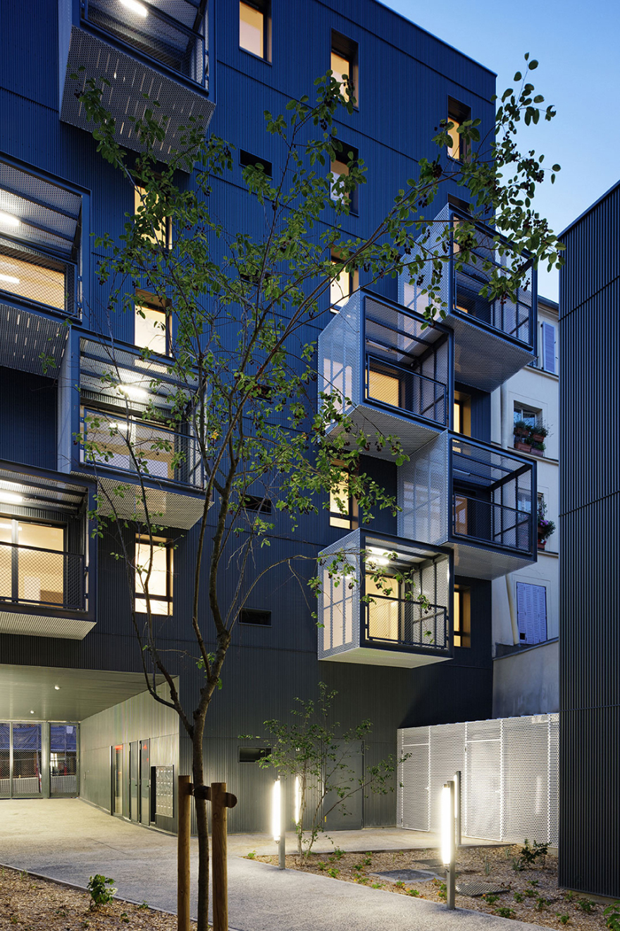 贝尔维尔社会保障住宅,巴黎 / Atelier du Pont-19
