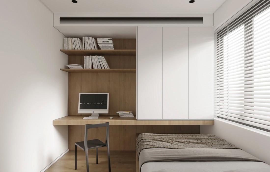 合肥日式和风平层设计,自然宁静的高级美学-20