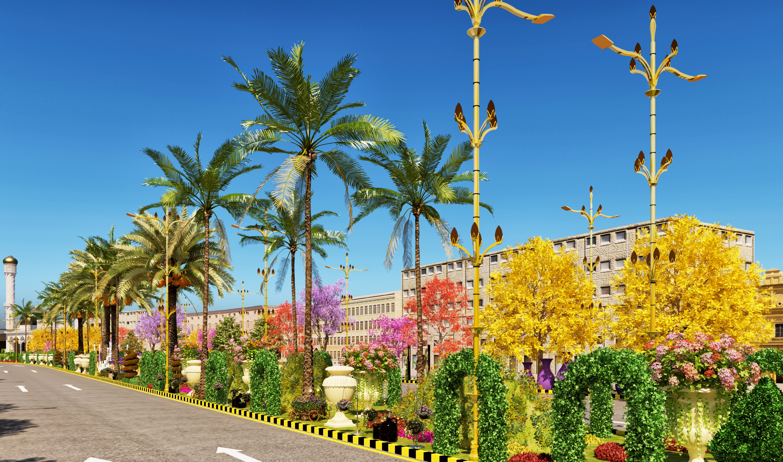 Entrance Gate & Landscape-3