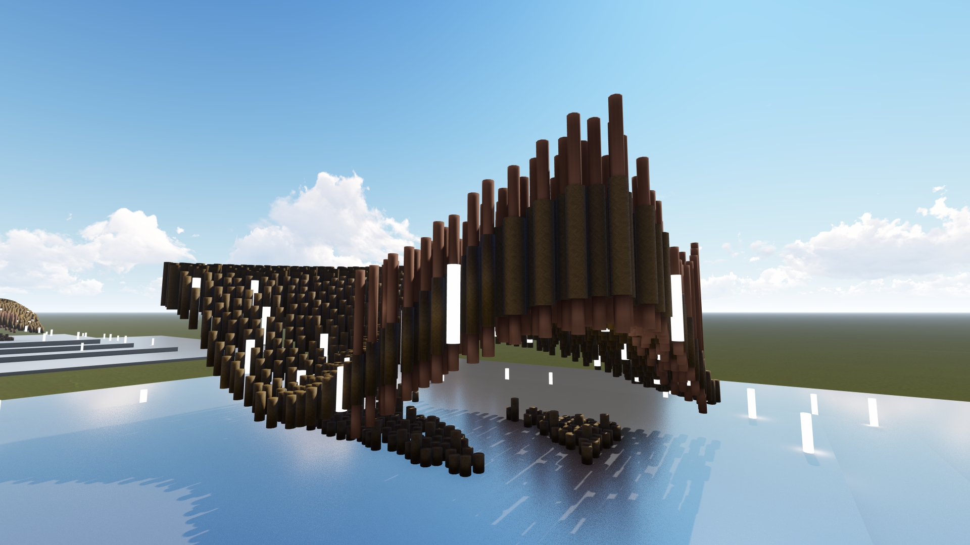 Parametric Shade Musical Bamboo Pavilion-2