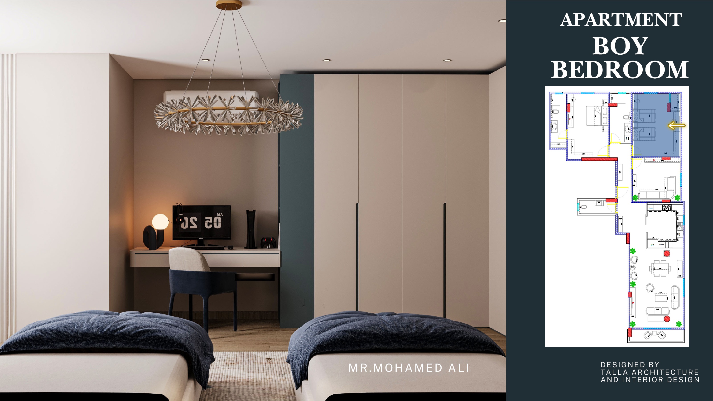 Apartment Design | El Maadi-36