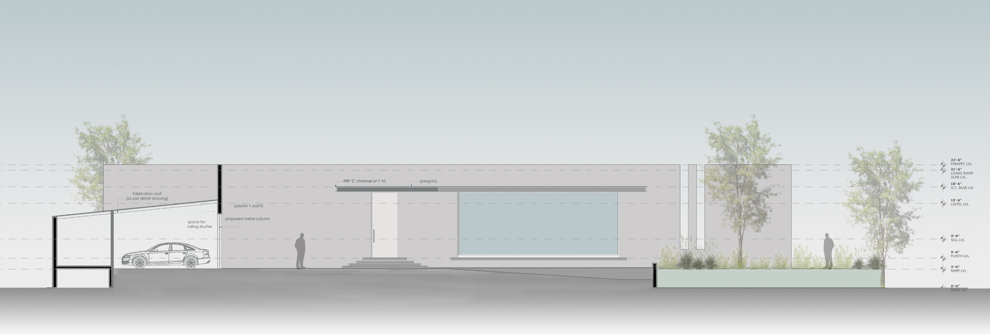 白色的住宅丨印度丨Dipen Gada and Associates-5