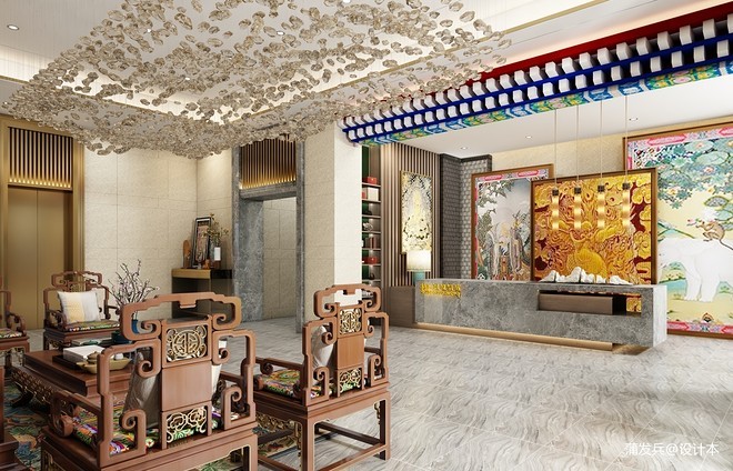 巴塘西行酒店装修项目丨中国甘孜-12